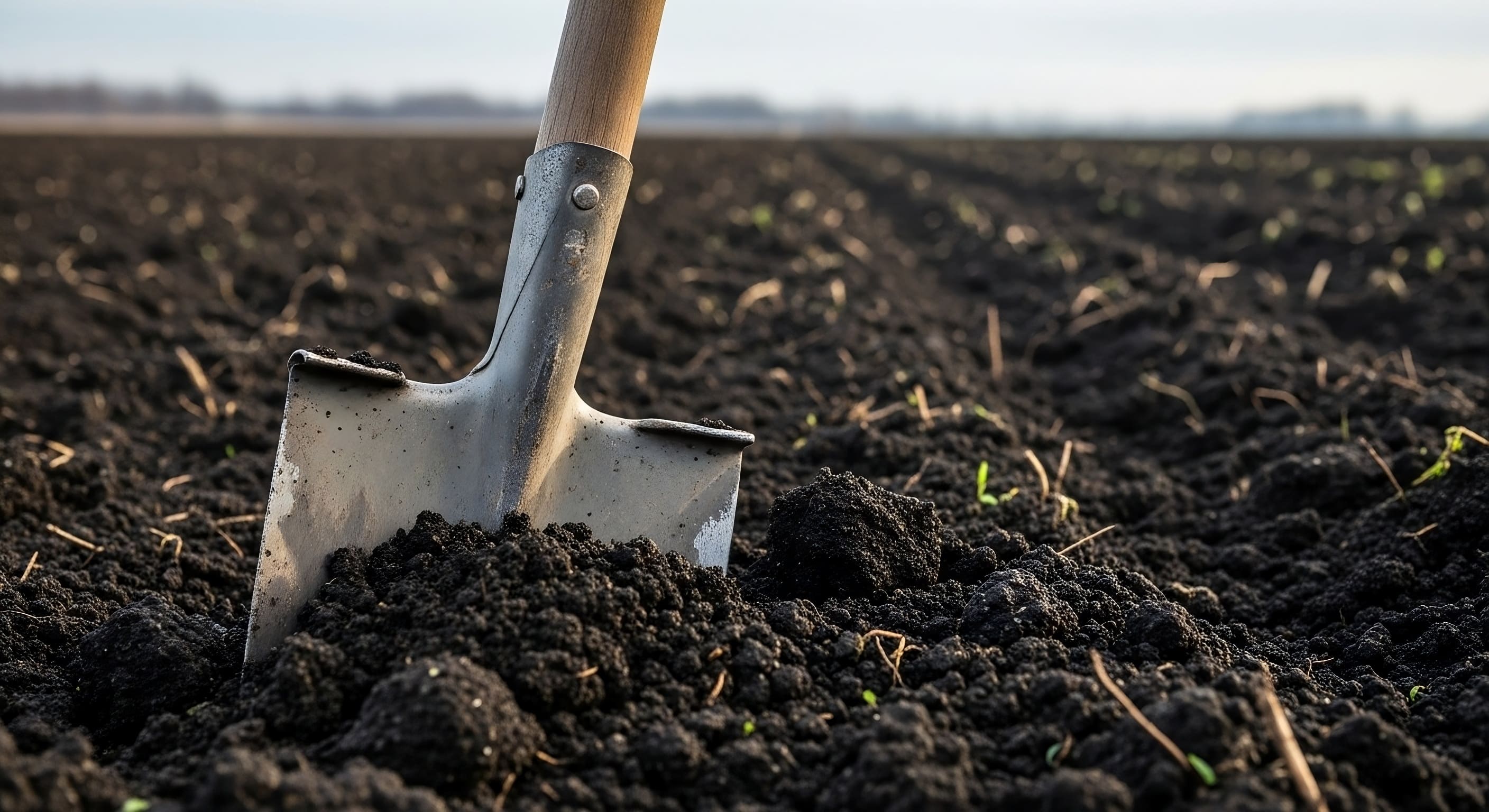 Photo of soil (soil sample / soil profile)