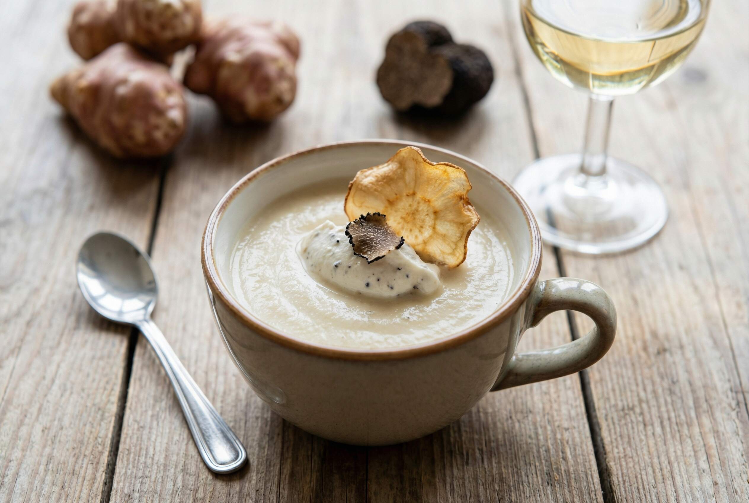 Sunchoke (Jerusalem Artichoke) Velouté