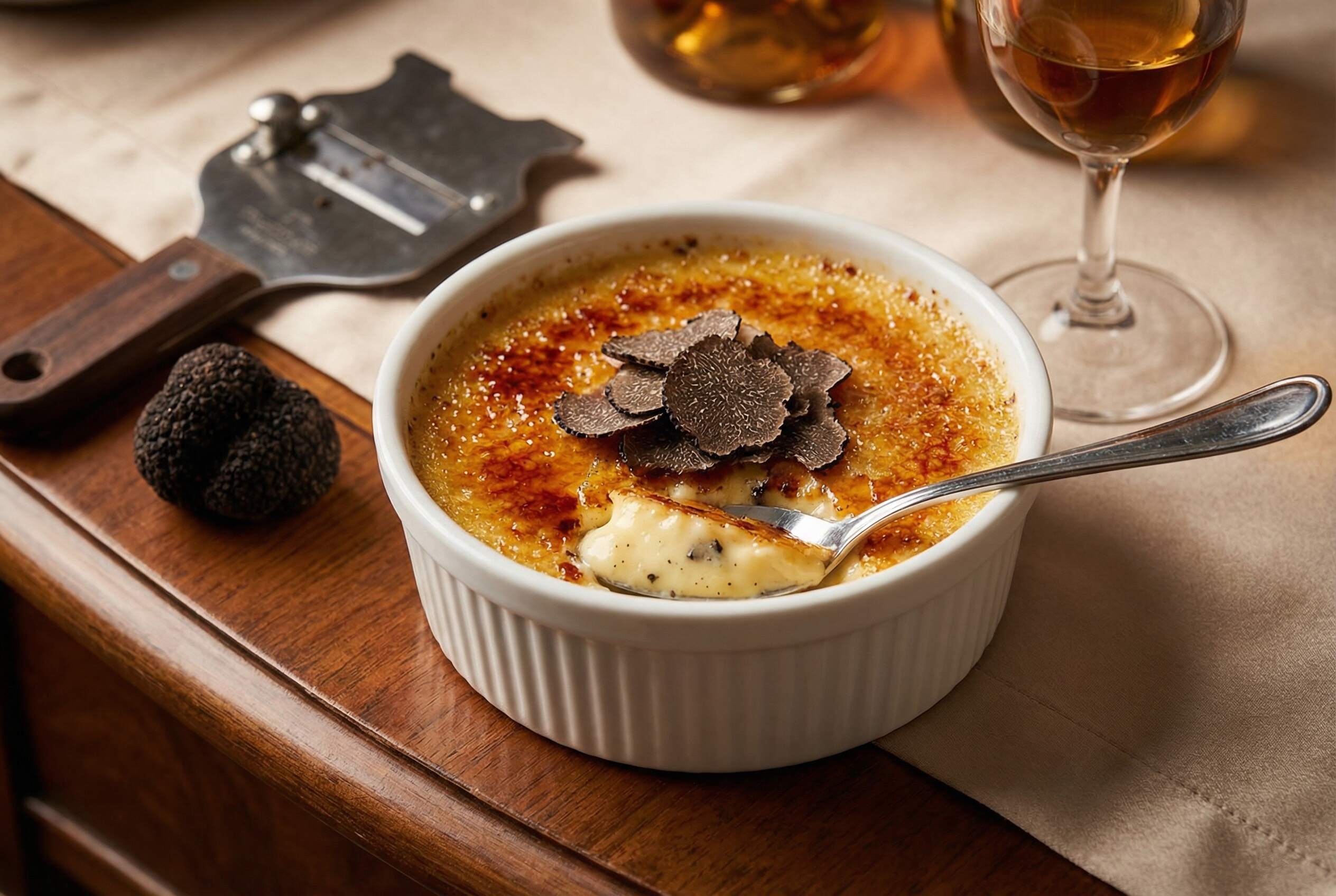 Truffle Crème Brûlée